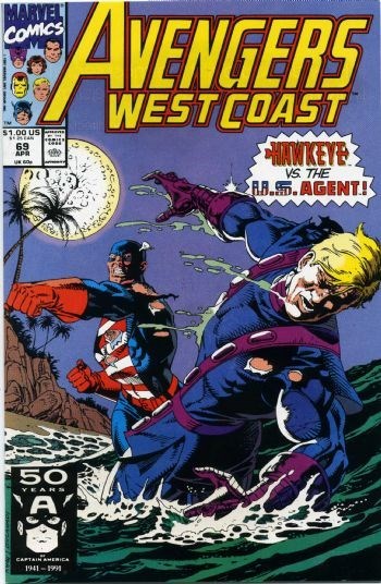 AVENGERS WEST COAST #69