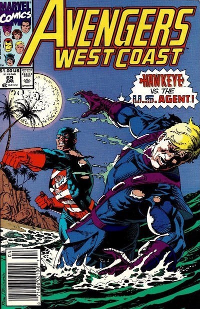 AVENGERS WEST COAST #69-MJ-B