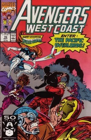 AVENGERS WEST COAST #70