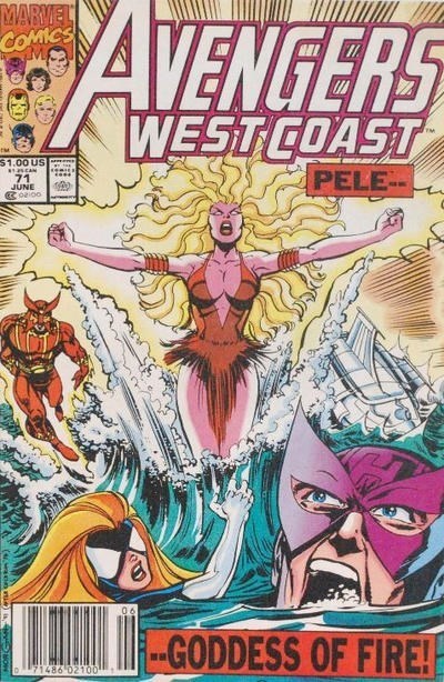 AVENGERS WEST COAST #71B