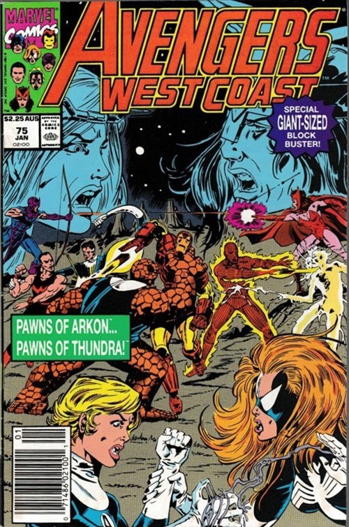 AVENGERS WEST COAST #75C