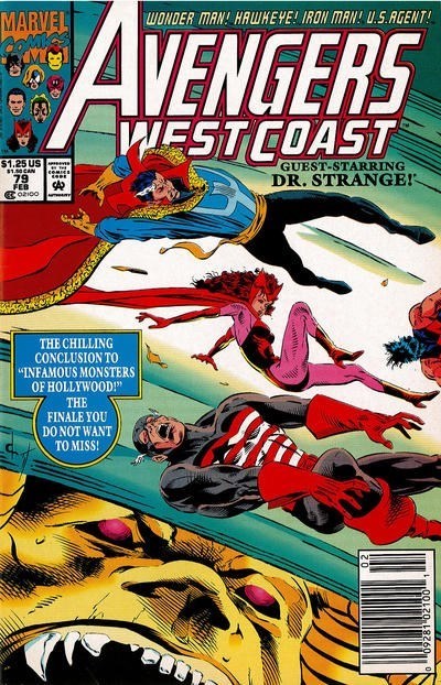 AVENGERS WEST COAST #79B