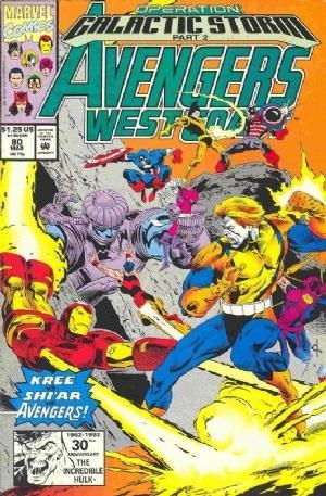 AVENGERS WEST COAST #80
