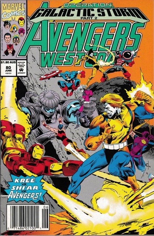 AVENGERS WEST COAST #80C