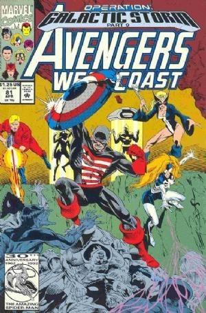 AVENGERS WEST COAST #81
