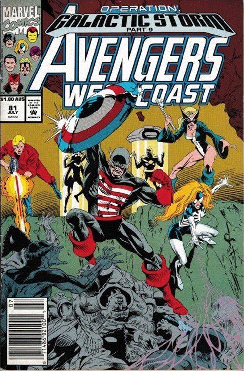 AVENGERS WEST COAST #81C