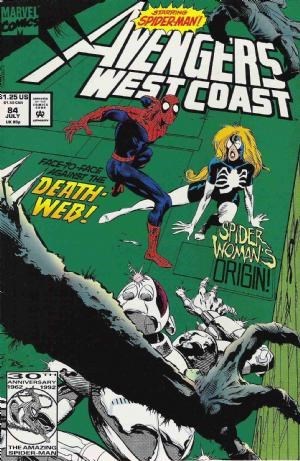AVENGERS WEST COAST #84