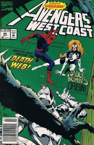 AVENGERS WEST COAST #84B