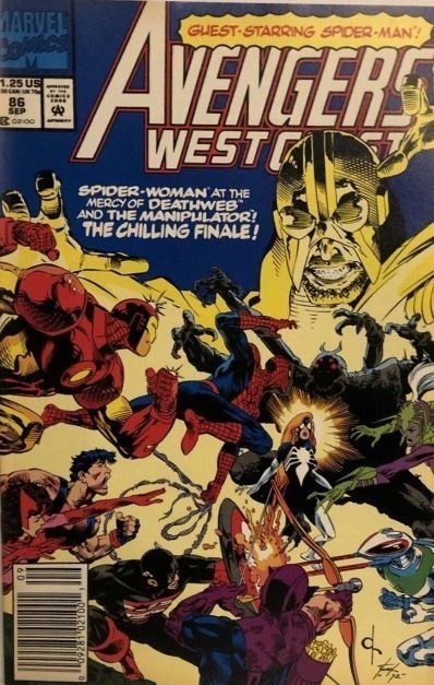 AVENGERS WEST COAST #86B