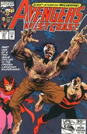 AVENGERS WEST COAST #87