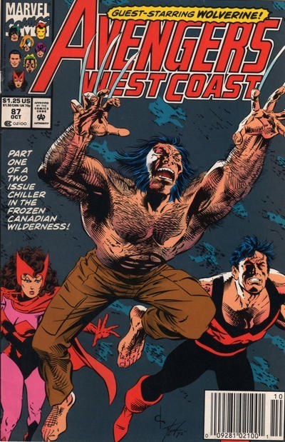AVENGERS WEST COAST #87B