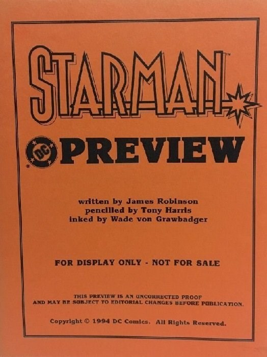 STARMAN #0C