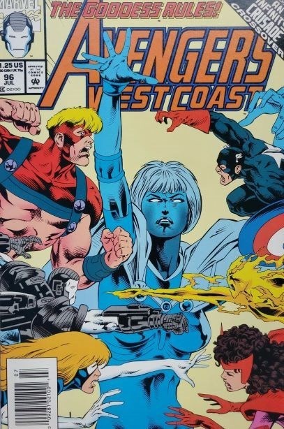 AVENGERS WEST COAST #96B