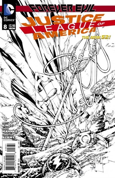 JUSTICE LEAGUE OF AMERICA #8-RI-B