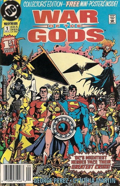 WAR OF THE GODS #1B