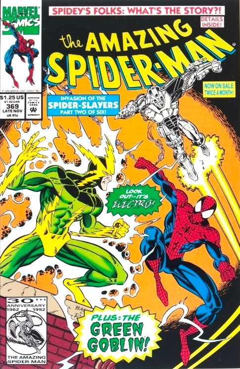 THE AMAZING SPIDER-MAN #369