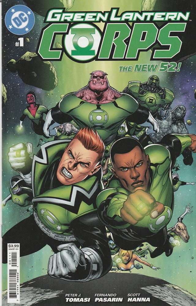 THE GREEN LANTERN CORPS #1-DOLLA