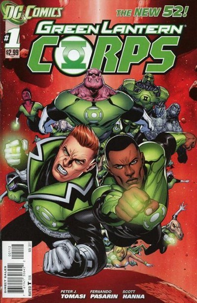 THE GREEN LANTERN CORPS #1-2nd