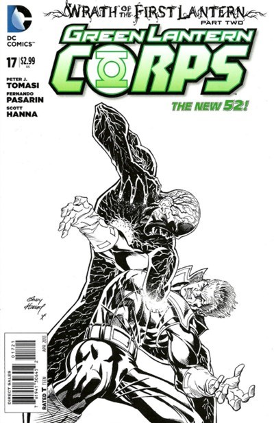 THE GREEN LANTERN CORPS #17B