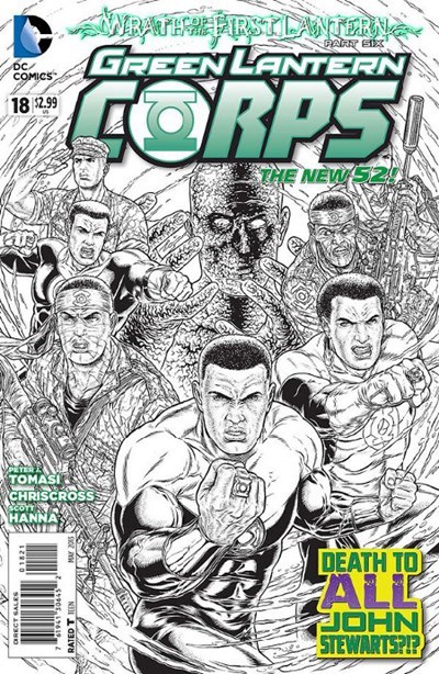 THE GREEN LANTERN CORPS #18B