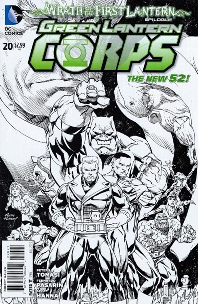 THE GREEN LANTERN CORPS #20B