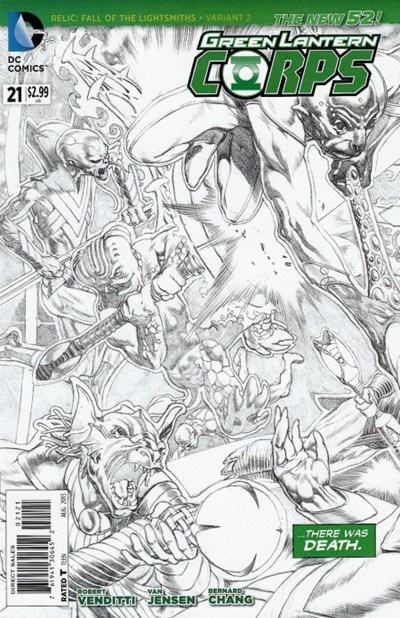 THE GREEN LANTERN CORPS #21B