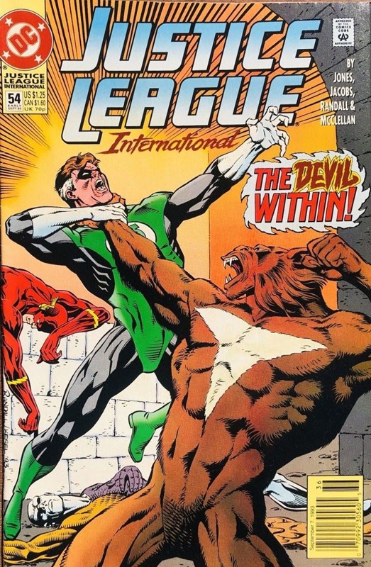 JUSTICE LEAGUE INTERNATIONAL #54B
