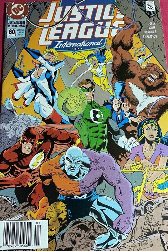 JUSTICE LEAGUE INTERNATIONAL #60B