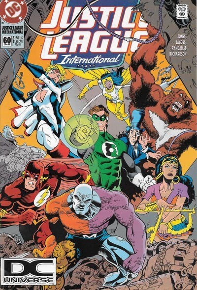 JUSTICE LEAGUE INTERNATIONAL #60-DCU