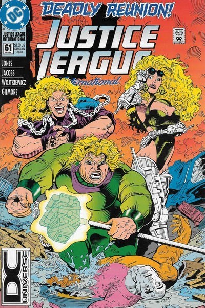 JUSTICE LEAGUE INTERNATIONAL #61-DCU