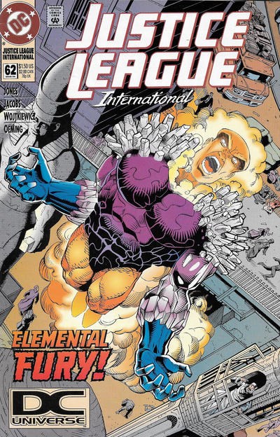 JUSTICE LEAGUE INTERNATIONAL #62-DCU