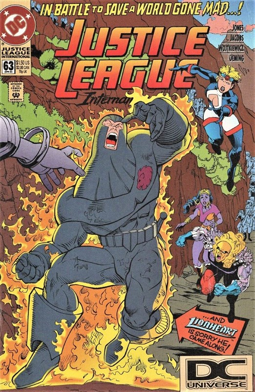 JUSTICE LEAGUE INTERNATIONAL #63-DCU
