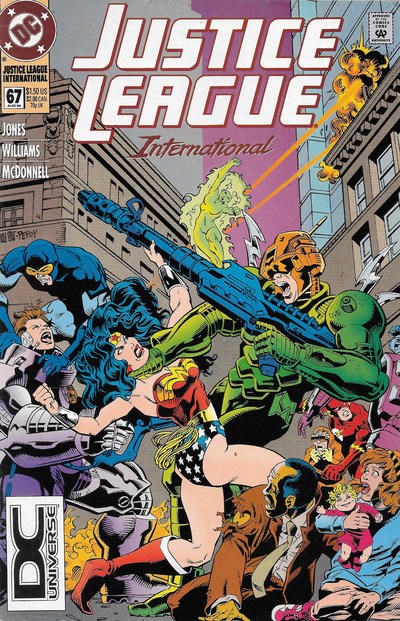 JUSTICE LEAGUE INTERNATIONAL #67-DCU