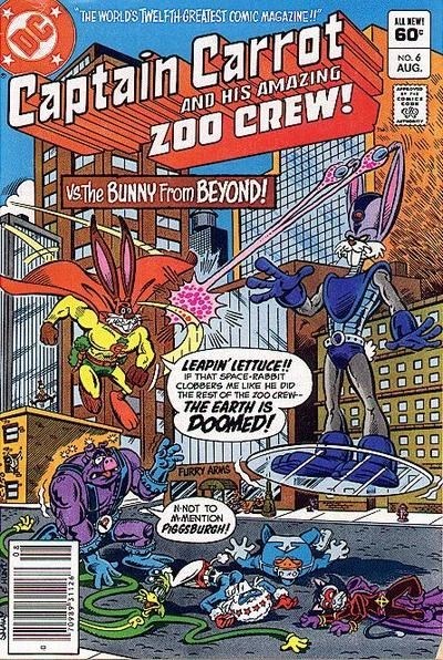 CAPTAIN CARROT AND HIS AMAZING ZOO CREW #6B