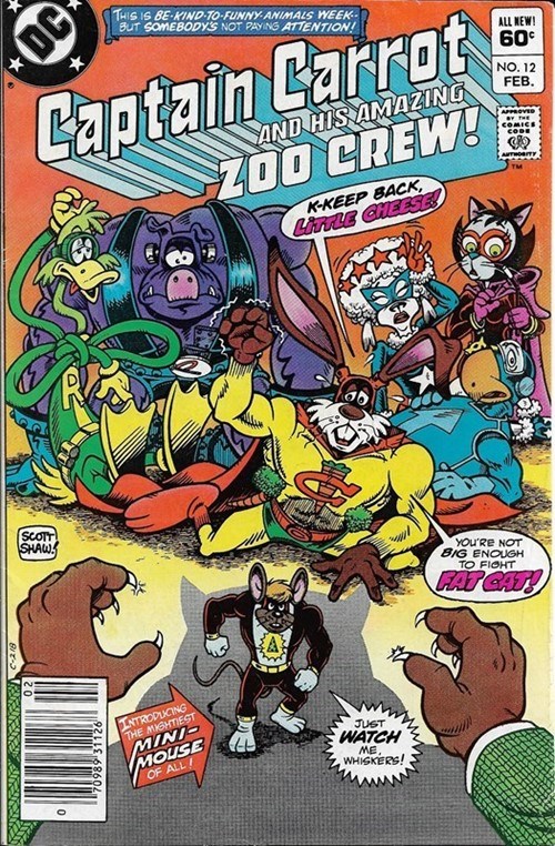 CAPTAIN CARROT AND HIS AMAZING ZOO CREW #12B