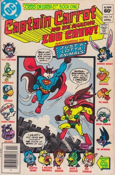CAPTAIN CARROT AND HIS AMAZING ZOO CREW #14B