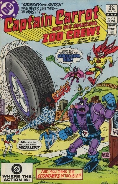 CAPTAIN CARROT AND HIS AMAZING ZOO CREW #16