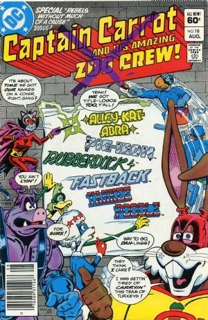 CAPTAIN CARROT AND HIS AMAZING ZOO CREW #18B