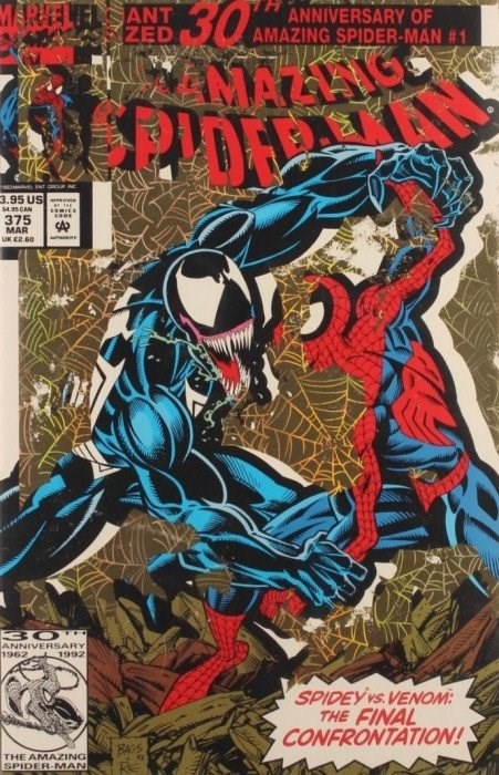 THE AMAZING SPIDER-MAN #375-ERROR