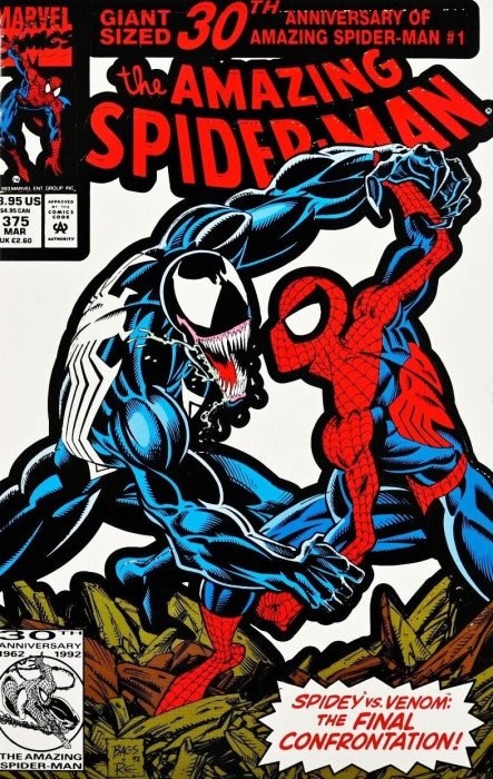 THE AMAZING SPIDER-MAN #375-ERROR-B