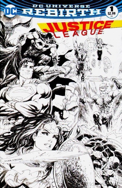 JUSTICE LEAGUE #1-DF-B