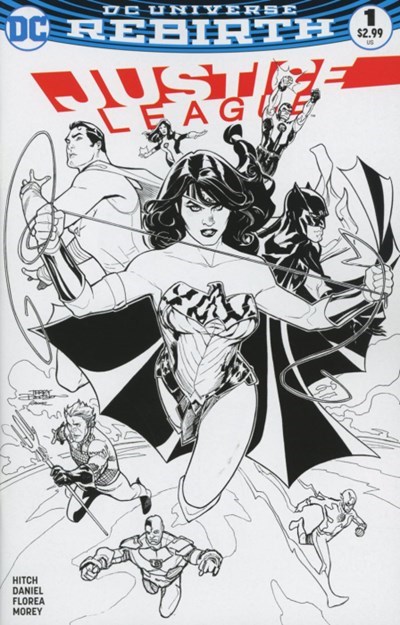 JUSTICE LEAGUE #1-MID-B