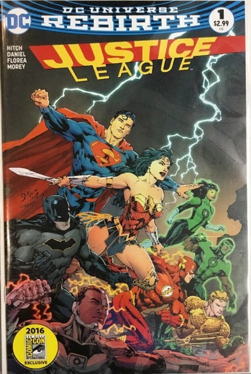JUSTICE LEAGUE #1-SDCC-C