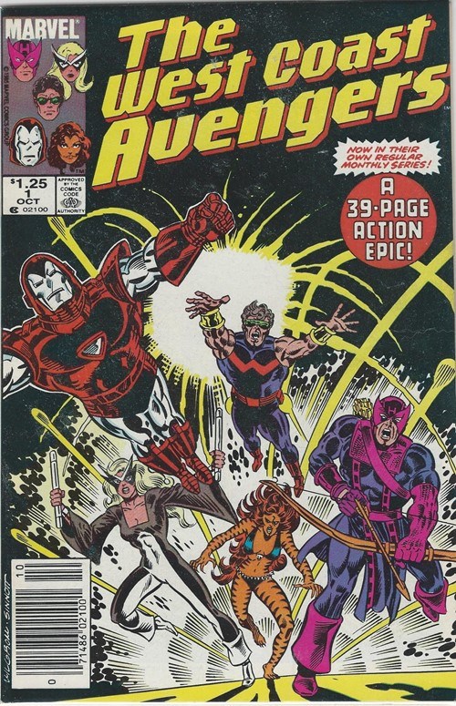 THE WEST COAST AVENGERS #1B
