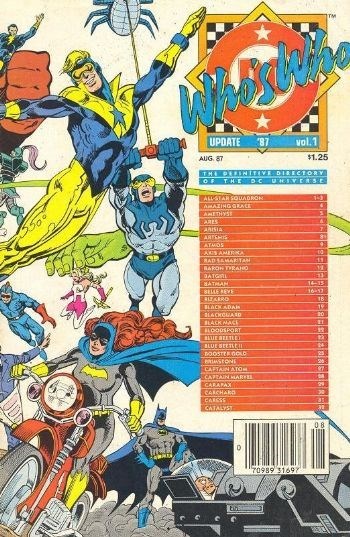 WHO'S WHO UPDATE '87 #1B