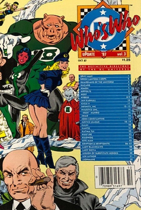 WHO'S WHO UPDATE '87 #3B