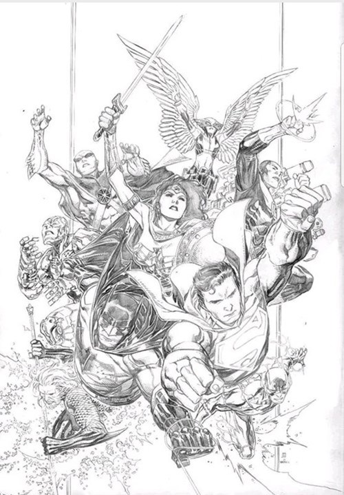 JUSTICE LEAGUE #1-RI-B