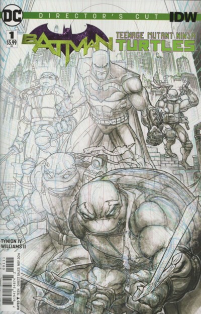BATMAN / TEENAGE MUTANT NINJA TURTLES #1C