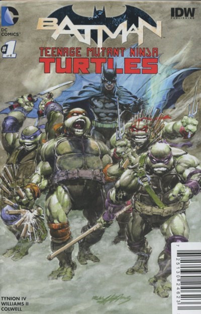 BATMAN / TEENAGE MUTANT NINJA TURTLES #1-DF