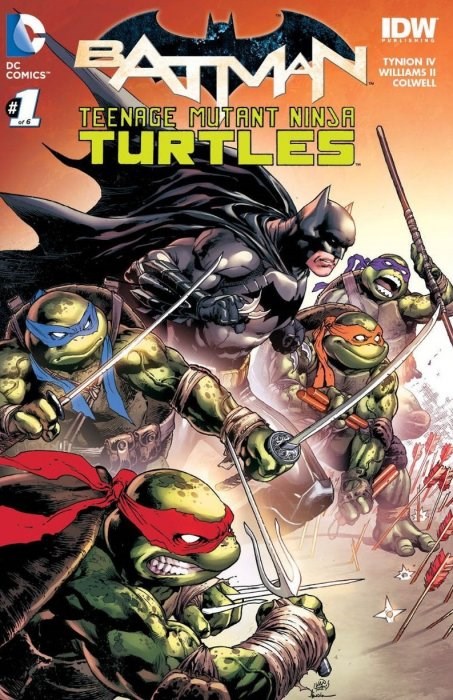 BATMAN / TEENAGE MUTANT NINJA TURTLES #1-HALL